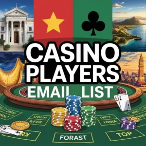Casino players email list database