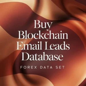 Buy Blockchain Email Leads Database
