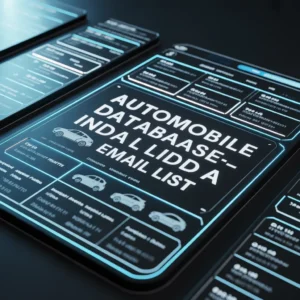 Automobile Database- India Email List