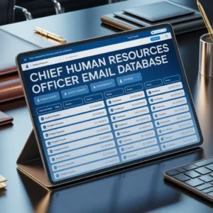 Chief Human Resources Officer Email List Database
