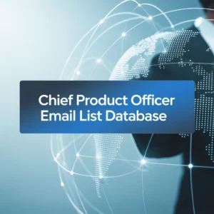 Chief Product Officer Email List Database