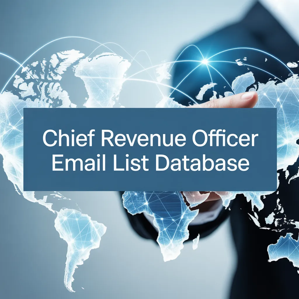 Chief Revenue Officer Email List Database