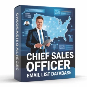 Chief Sales Officer Email List Database
