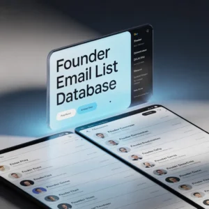 Founder Email List Database
